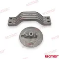 Zinc Trim Tab Anode Kit A fits Yamaha F200C/F225B/F225F/F250D/F300B
