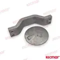 Zinc Trim Tab Anode Kit A fits Yamaha F200C/F225B/F225F/F250D/F300B