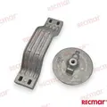 Zinc Trim Tab Anode Kit A fits Yamaha F200C/F225B/F225F/F250D/F300B