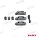 Zink Anode Powerhead Kit B fits Yamaha F40G/F70A