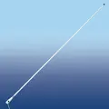Glomex 1,5m (5′) VHF Antenna with Nylon Ferrule and 4,5m (15′) Coax Cable