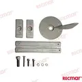 Aluminum Anode Kit fits Mercury 40-60hp
