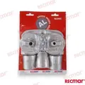 Aluminium Anode Kit fits Mercury Bravo 2004+