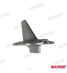 Zinc Trim Tab Anode fits Yamaha 200-300HP (61A-45371-00) side and bottom