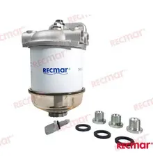 Complete Fuel Filter Set for Volvo / Yanmar (3851108, 3855333, 877766, 877767, 9360221)