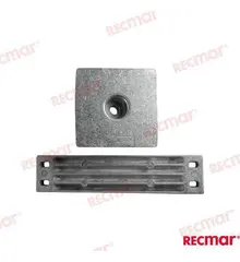 Zinc Trim Tab Anode Kit A fits Yamaha F425A/XF425N