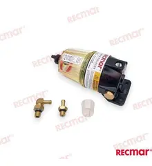 Water Seporator Filter for Outboards +70Hp Yamaha: 90794-46905, 90798-1M740, 90798-1M742