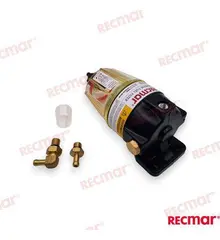 Water Seporator Filter for Outboards +70Hp Yamaha: 90794-46905, 90798-1M740, 90798-1M742
