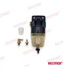 Water Seporator Filter for Outboards +70Hp Yamaha: 90794-46905, 90798-1M740, 90798-1M742