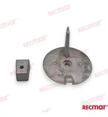 Zinc Trim Tab Anode Kit fits Yamaha F30B/F40F/F40H/F50H/F60F