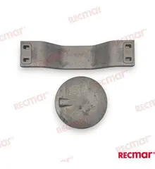 Zinc Trim Tab Anode Kit A fits Yamaha F200C/F225B/F225F/F250D/F300B