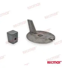 Zinc Trim Tab Anode Kit fits Yamaha F30B/F40F/F40H/F50H/F60F
