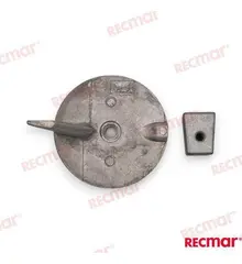 Zinc Trim Tab Anode Kit fits Yamaha F30B/F40F/F40H/F50H/F60F