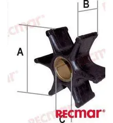 Impeller fits Suzuki DF9.9B, DF15A, DF20AImpeller fits Suzuki DF9.9B, DF15A, DF20A