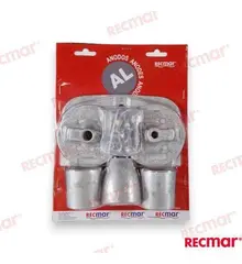 Aluminium Anode Kit fits Mercury Bravo 2004+
