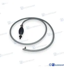 Goldenship GS31096 5/16 Inch 8mm Outboard Fuel Line Assembly with Primer Bulb