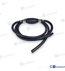 Goldenship GS31099 8mm 5/16 Inch 2m Outboard Fuel Line Assembly with Primer Bulb