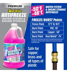 Star brite Premium non-toxic marine antifreeze 3.78L bottle