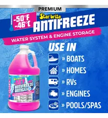 Star brite Premium non-toxic marine antifreeze 3.78L bottle