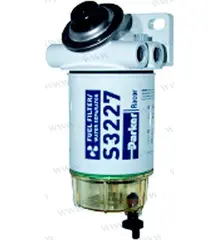 Racor Water Separating Fuel Filter with Priming Bulb  340 l/h,  3/8” NPTF,  150 hp