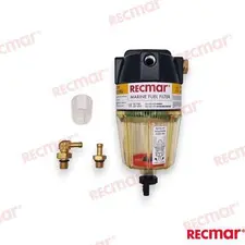 Water Seporator Filter for Outboards +70Hp Yamaha: 90794-46905, 90798-1M740, 90798-1M742