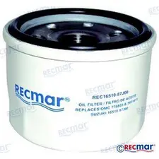Johnson / Evinrude / Suzuki Oil filter 20 to 70 HP (5031411, 778885, 16510-87J00)
