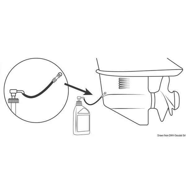 Osculati Lower Unit Gear Oil Pump how to use