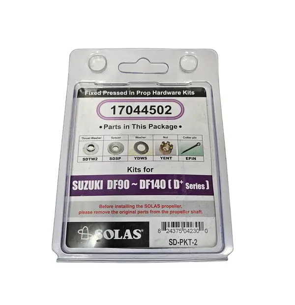 Solas Prop Nut Kit for Suzuki DF90A/DF100A/DF115A/DF140A (D Series) BACK
