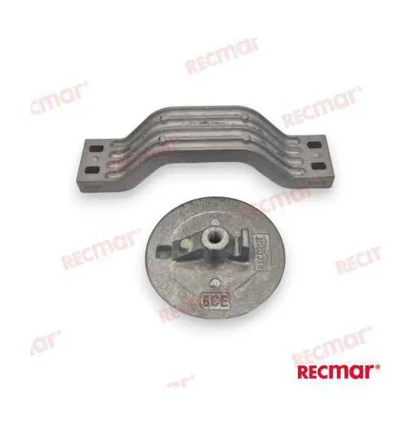 Zinc Trim Tab Anode Kit A fits Yamaha F200C/F225B/F225F/F250D/F300B