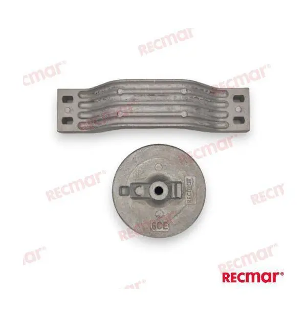 Zinc Trim Tab Anode Kit A fits Yamaha F200C/F225B/F225F/F250D/F300B