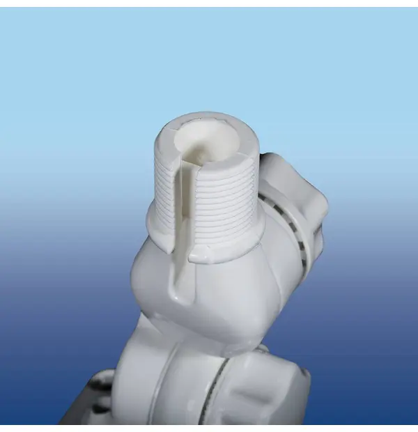 Glomex 4 Way Ratchet Mount In Reinforced Nylon Uv Resistant Design With Knob, For Deck Or Bulkhead
