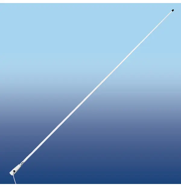 Glomex 1,5m (5′) VHF Antenna with Nylon Ferrule and 4,5m (15′) Coax Cable