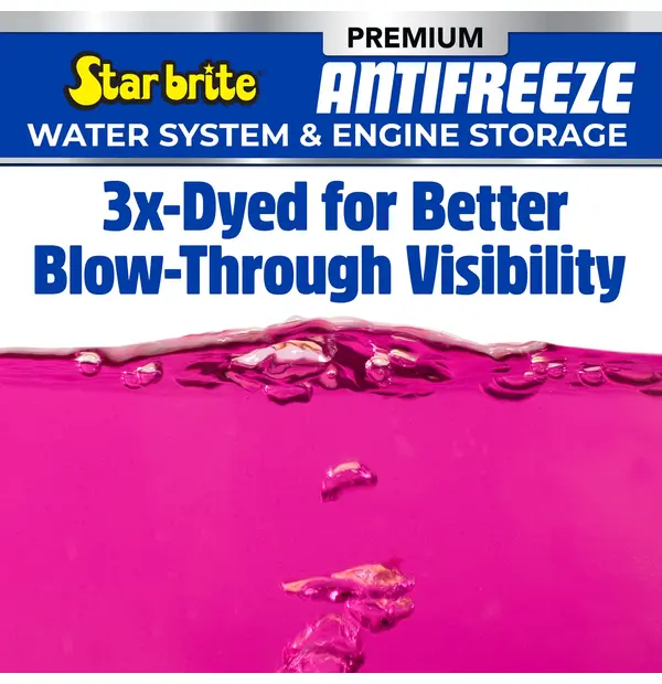 Star brite Premium non-toxic marine antifreeze 3.78L bottle