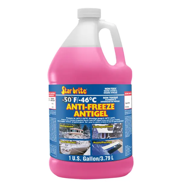 Star brite Premium non-toxic marine antifreeze 3.78L bottle