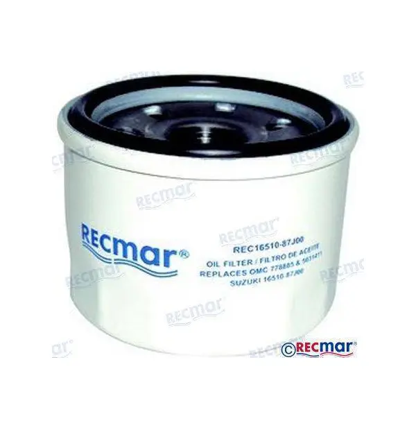 Johnson / Evinrude / Suzuki Oil filter 20 to 70 HP (5031411, 778885, 16510-87J00)